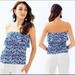 Lilly Pulitzer Tops | Lilly Pulitzer Wiley Top Mermaid Tail Tube Top | Color: Blue/White | Size: S