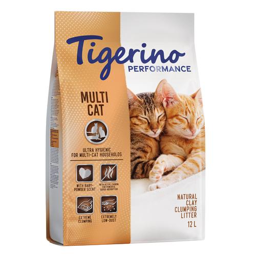 12l Tigerino Performance Multi Cat Katzenstreu – Babypuderduft