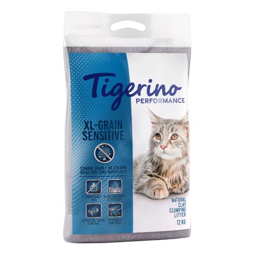 12kg Tigerino Performance XL-Grain Sensitive Katzenstreu – parfümfrei