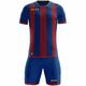 Zeus Icon Teamwear Set Trikot mit Shorts royal dunkelrot