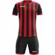 Zeus Icon Teamwear Set Trikot mit Shorts schwarz rot