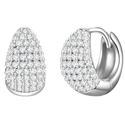 Glanzstücke München Creolen Sterling Silber Zirkonia in 11,9 mm Damen Image