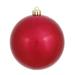 The Holiday Aisle® Holiday Décor Ball Ornament Plastic in Red | 10" | Wayfair C4552E5EECB349B393E1A26BA997F7A8