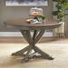 Rivington Dining Table Wood in Gray Laurel Foundry Modern Farmhouse® | 30 H x 45.75 W x 45.75 D in | Wayfair 0F61A7869ED34D9F83A4935D0E01A126