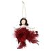 The Holiday Aisle® Hanging Figurine Ornament Fabric | 5.5 H x 1 W x 4 D in | Wayfair C07E3DAD9F7F4B83B808C72C4B9DD5E3