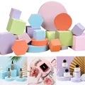 INS-Cube géométrique en mousse pour photographie accessoires de prise de vue décors rose clair et