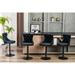 Swivel Velvet Barstools Adjusatble Seat Height from 25-33 Inch, Modern Upholstered Bar Stools with Backs Comfortable Tufted