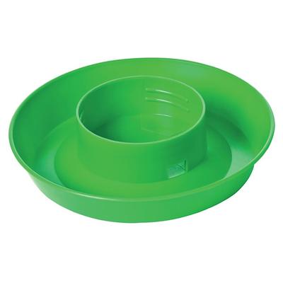 Little Giant Lime Green 740 Screw-On Poultry Waterer Base, 6" L X 1.5" W