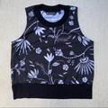 Athleta Tops | Athleta Zephyr Shell Tank Wildflower Floral Print Size Xs | Color: Tan | Size: Xs