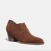 Coach Shoes | Coach Perri Bootie Suede Western Fashion Boots Cognac Brown Style No. Fg4193 | Color: Brown/Tan | Size: Various