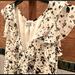 Converse Dresses | Converse One Star Chiffon Floral Dress Xl | Color: Black/Cream | Size: Xl