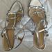 Kate Spade Shoes | Kate Spade Silver Heels | Color: Silver | Size: 8
