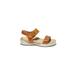 Wide Width Women's Dominica Sandal by Hälsa in Dark Mango (Size 7 1/2 W)