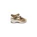 Women's Cindy Ankle Strap Wedge Sandal by Hälsa in Bronze (Size 9 M)