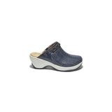 Wide Width Women's Chloe Clog by Hälsa in Navy (Size 7 W)