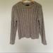 American Eagle Outfitters Sweaters | American Eagle Outfitters Tan Fuzzy Sweater | Color: Cream/Tan | Size: Xs