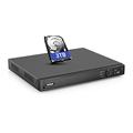 ANNKE 4K PoE CCTV NVR, 16 Channel Security Network Video Recorder with 3 TB Hard Drive, Supports 8MP/5MP/4MP/1080P HD IP Camera, 24/7 Surveillance Recording, Motion Detection, Remote Access