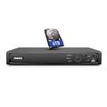 ANNKE 4K PoE CCTV NVR, 16 Channel Security Network Video Recorder with 6 TB Hard Drive, Supports 8MP/5MP/4MP/1080P HD IP Camera, 24/7 Surveillance Recording, Motion Detection, Remote Access