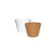 Vasi vaso tirso in resina cm �40xh30 cura delle piante colore: bianco vasi tirso: �47xh36 cm