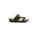 Women's Darline Thong Sandal by Hälsa in Black (Size 8 1/2 M)