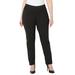 Plus Size Women's The Curvy Knit Jean by Catherines in Black (Size 6X)