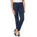 Plus Size Women's Secret Slimmer® Pant by Catherines in Navy (Size 22 W)