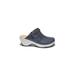 Wide Width Women's Chloe Clog by Hälsa in Navy (Size 7 1/2 W)