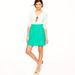 J. Crew Skirts | J Crew Paper Bag Elastic Waist Linen Blend Mini Skirt Sz12 | Color: Green/Tan | Size: 12
