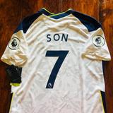 Nike Shirts | 2010/20 Nike Tottenham #7 Son Home Soccer Jersey Size Xl | Color: White | Size: Xl