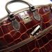 Dooney & Bourke Bags | Dooney & Bourke Croco Leather Sachel | Color: Brown | Size: Os