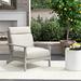 Summer Classics Kennebunkport Patio Chair w/ Cushions in Gray | 38.25 H x 34.25 W x 40.75 D in | Wayfair 435324+C789H4325W4325