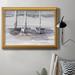 Rosecliff Heights Caribbean Sails II - Picture Frame Painting on Canvas Canvas, Solid Wood in Brown/Gray/White | 18 H x 27 W x 2.5 D in | Wayfair