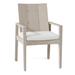 Summer Classics Ashland Patio Dining Armchair w/ Cushions Wood in Brown | 37.5 H x 23.62 W x 25.75 D in | Wayfair 289227+C7676258W6258