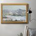Loon Peak® Pastel Mountain View I - Picture Frame Painting on Canvas Canvas, Solid Wood in Blue/Gray/Green | 24 H x 36 W x 1 D in | Wayfair