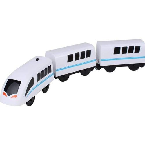 Elektrisches Eisenbahnspielzeug, Miniatur-Zugspielzeug Holzeisenbahn