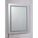 Anti-fog Dimmable Touch Button LED Bathroom Mirror Make up Mirror