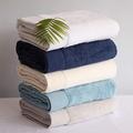 800GSM Pure Cotton Towels (Navy, Large Bath Sheet 100x180cm)