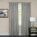 Alcott Hill® Ben&Jonah Collection Windsor Pinch Pleat Window Curtain Panel Synthetic/Plastic in Gray | 34"W x 84"L | Wayfair