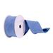 Vickerman 669778 - 2.5"x10yd Baby Blue Faux Suede Ribbon (Q214873) Blue Colored Christmas Ribbons