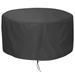 Fire Pit Cover for 36-50 inch Round Firepit, Waterproof Windproof Cover for Outdoor Patio Firepit Table