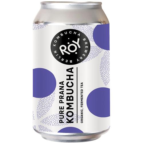 24x ROY Pure Prana Kombucha 24x330 ml Getränk