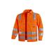 QUALITEX HIGH QUALITY WORKWEAR Qualitex Arbeitsjacke 'PRO Warnschutz'' in warnorange, Größe: 102 - Bundjacke - Warnschutz Werkstattjacke