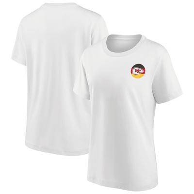 Kansas City Chiefs Chiefs Kingdom Flag Deutschland Graphic T Shirt - Damen Image