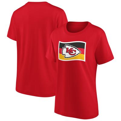 Kansas City Chiefs Chiefs Deutschland Flag Graphic T Shirt - Damen Image