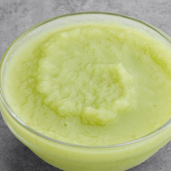 Les Vergers Boiron Green Apple 100% Fruit Puree 2.2 lb. - 6/Case