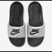 Nike Shoes | Nike Women Victori One Slide New With Nike Tag No Box | Color: Black/Silver | Size: Various