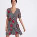 Madewell Dresses | Madewell | Bianca Ruffle-Wrap Dress | Color: Black/Red | Size: 0