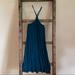 American Eagle Outfitters Dresses | American Eagle Midi Dress In Teal | Color: Blue/Green | Size: M