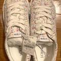 J. Crew Shoes | Nwt J Crew Firework Pattern Sneakers | Color: Pink/White | Size: 10