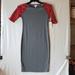 Lularoe Dresses | Nwt Lularoe Dress | Color: Gray/Red | Size: Xs